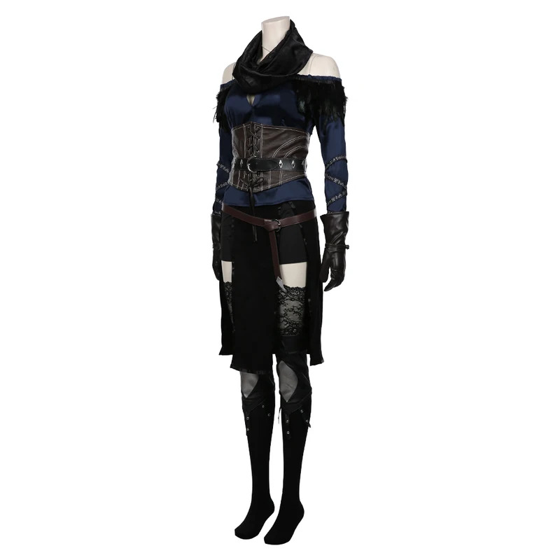 Yennefer أزياء فانتازيا التأثي - مراجعة Medieval Renaissance Dress Women وسعره