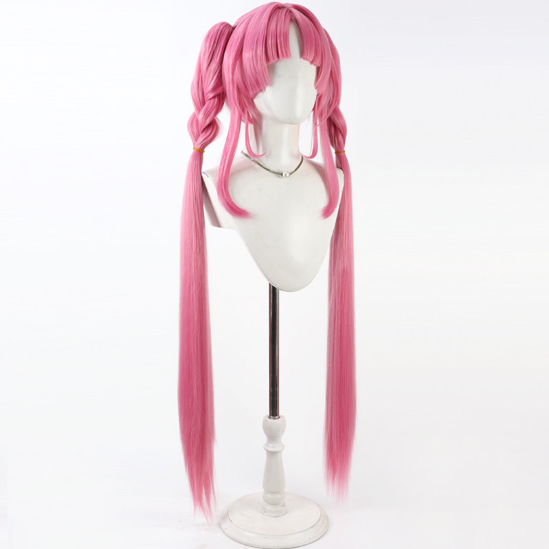 شعر مستعار كوبياشي ميكورو وردي - مراجعة Anime Cosplay Wig Heat Resistant وسعره