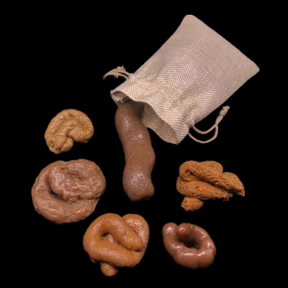 6 قطع من أدوات المزاح المضحكة  - مراجعة Fake Poop Gag Gift وسعره